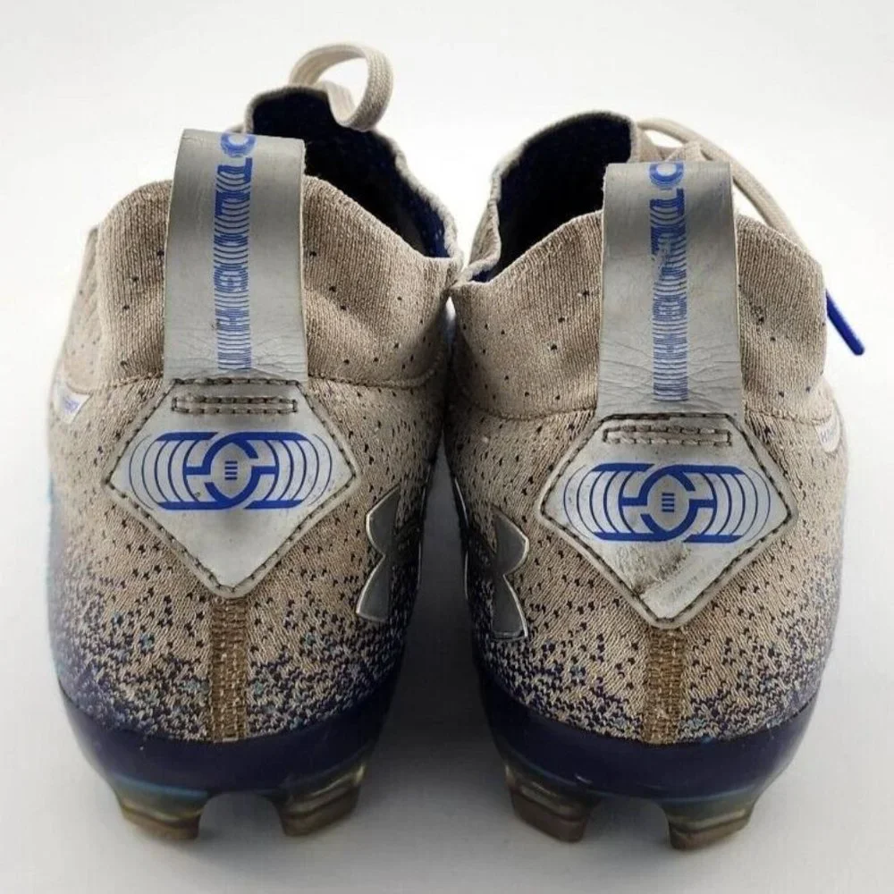 Under Armour Spotlight Lux MC ThreadLock Football Cleats 3022654-400 Men’s Sz 14